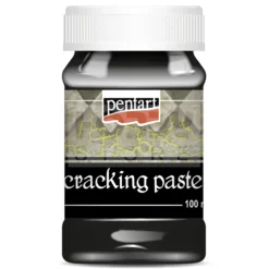 Pentart Pasta pękająca Cracking Paste do decoupage - - czarna, 100 ml