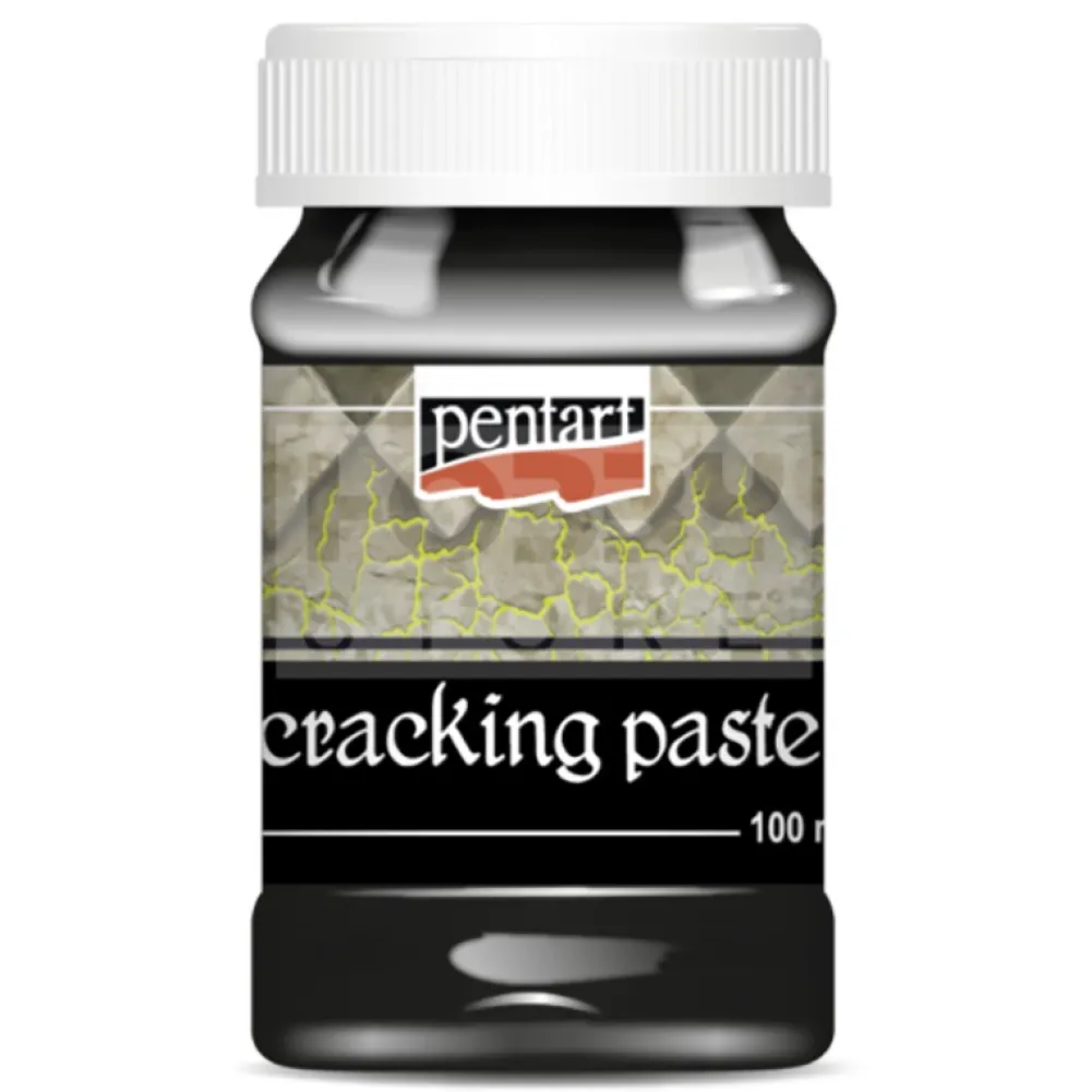 Pentart Pasta pękająca Cracking Paste do decoupage - - czarna, 100 ml