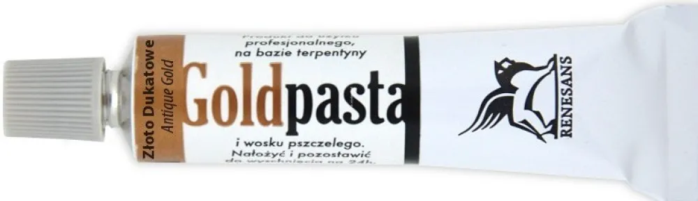 Renesans Pasta pozłotnicza Goldpasta - - złoto antyczne, 20 ml