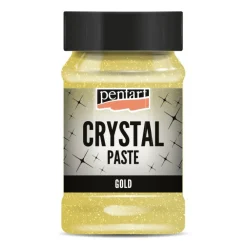 Pentart Pasta strukturalna Crystal - - złota, 100 ml