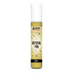 Pentart Pasta strukturalna Crystal w pisaku - - złota, 30 ml