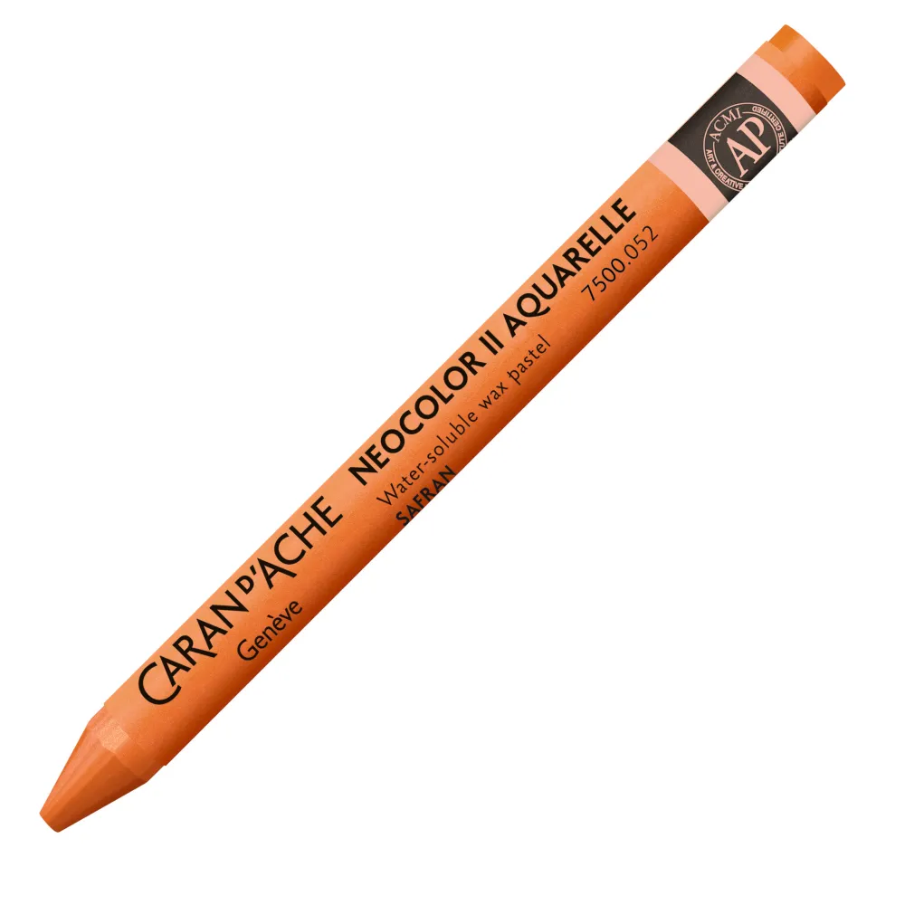 Caran d'Ache Pastela akwarelowa Neocolor II - - 052, Saffron > Pastele|Kredki