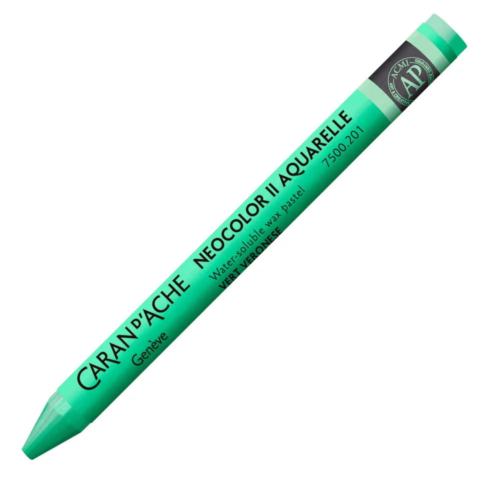 Caran d'Ache Pastela akwarelowa Neocolor II - - 201, Veronese Green