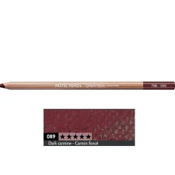 Caran d'Ache Pastela sucha w kredce Pastel Pencil - - 089, Dark Carmine