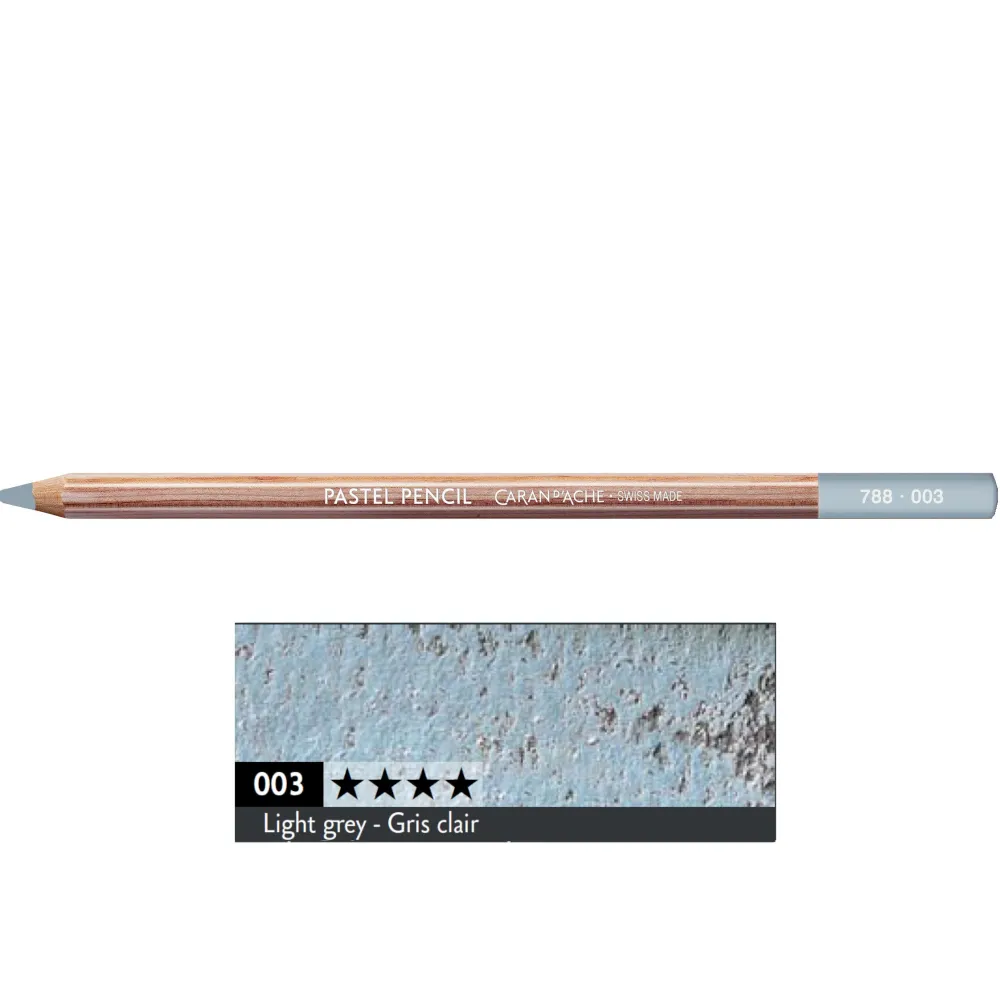 Caran d'Ache Pastela sucha w kredce Pastel Pencil - - 003, Light Grey