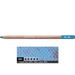 Caran d'Ache Pastela sucha w kredce Pastel Pencil - - 664, Cobalt Blue 30%