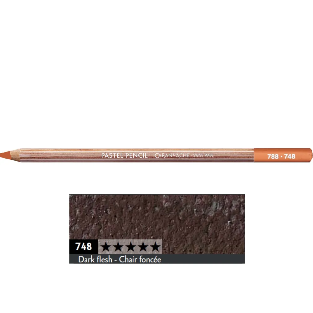 Caran d'Ache Pastela sucha w kredce Pastel Pencil - - 748, Dark Flesh