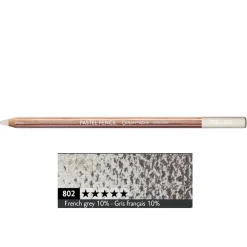 Caran d'Ache Pastela sucha w kredce Pastel Pencil - - 802, French Grey 10%