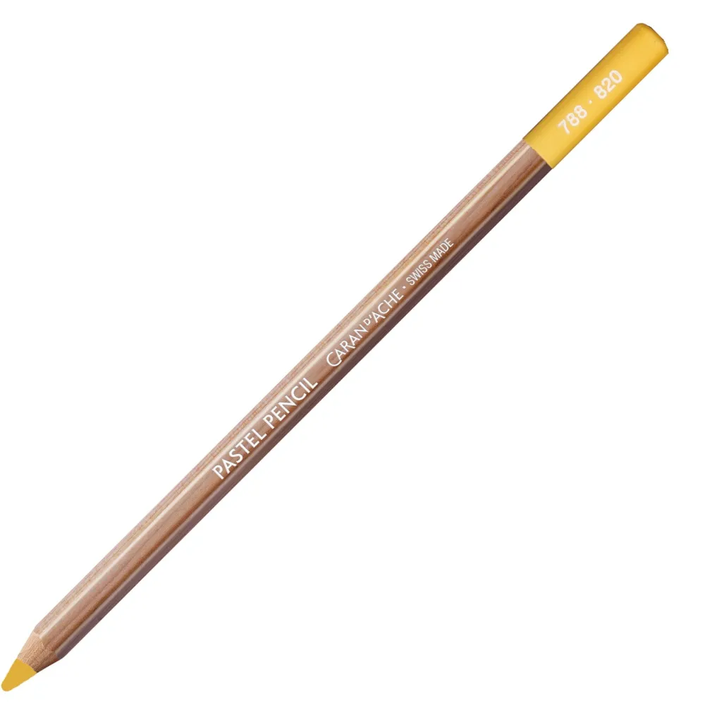 Caran d'Ache Pastela sucha w kredce Pastel Pencil - - 820, Golden Bismuth Yellow