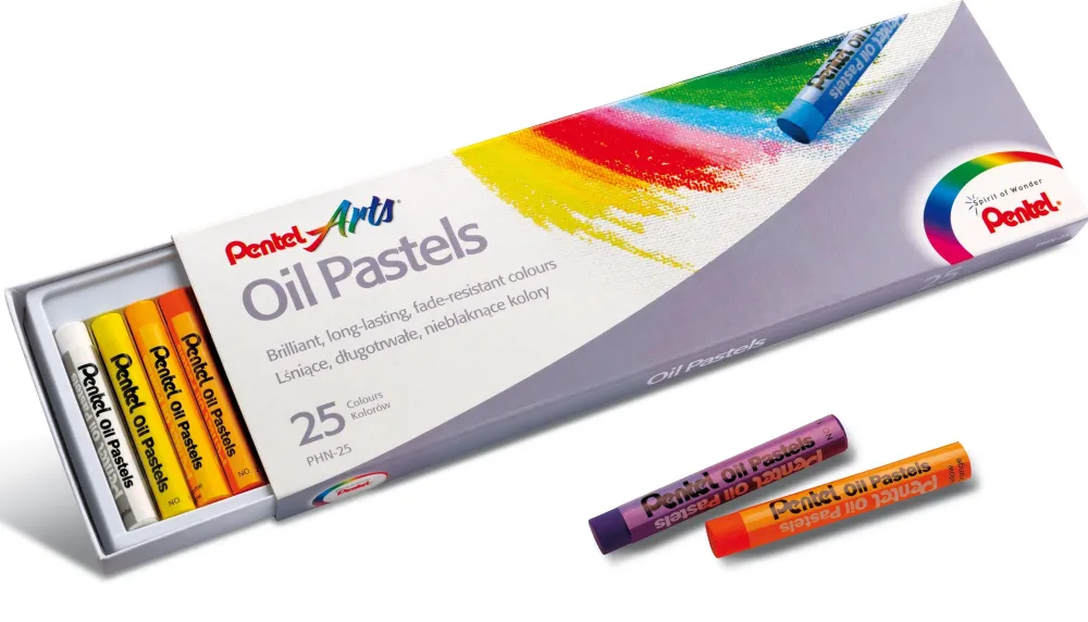 Pentel Pastele olejne - - 25 kolorów