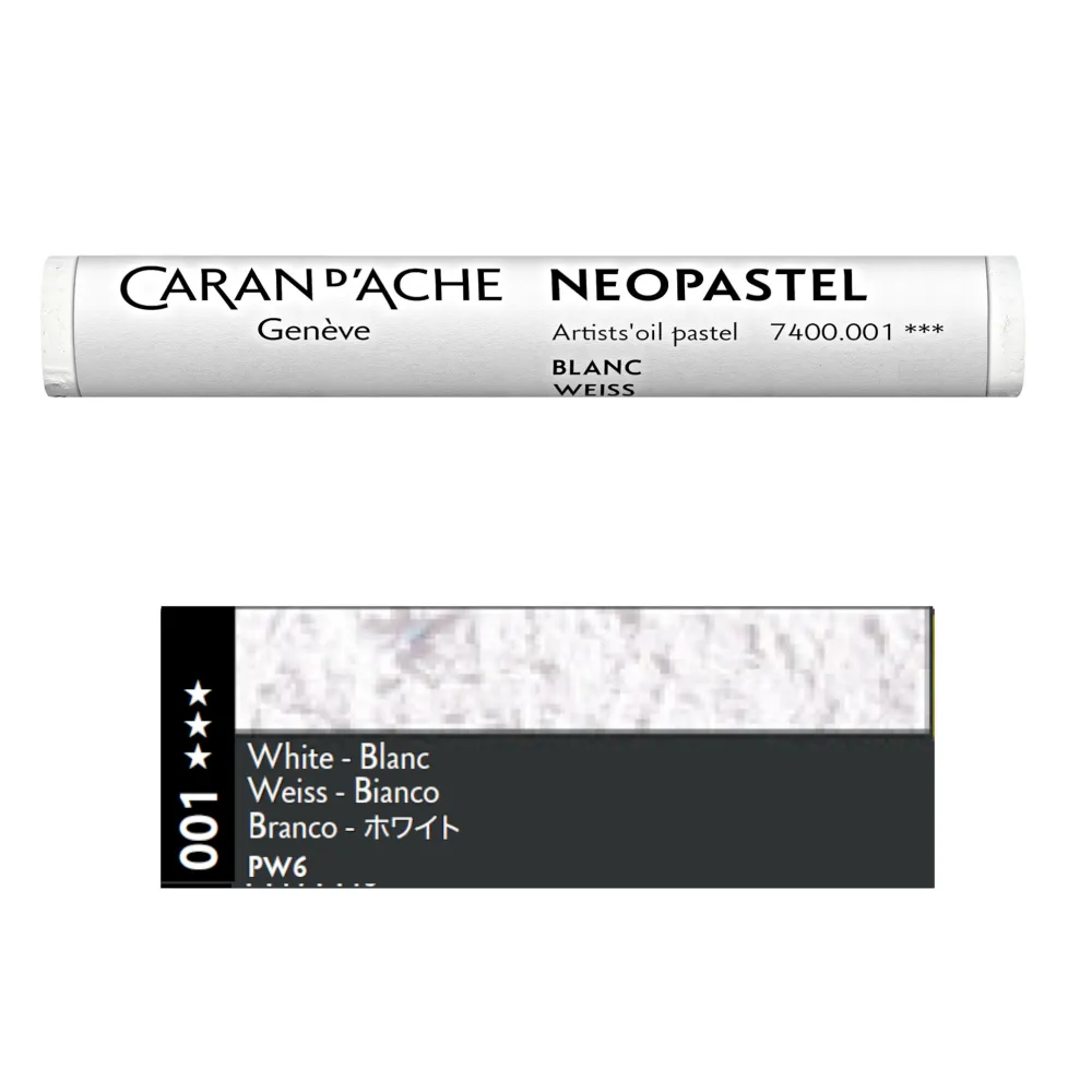 Caran d'Ache Pastel olejna Neopastel - - 002, Silver Grey > Pastele