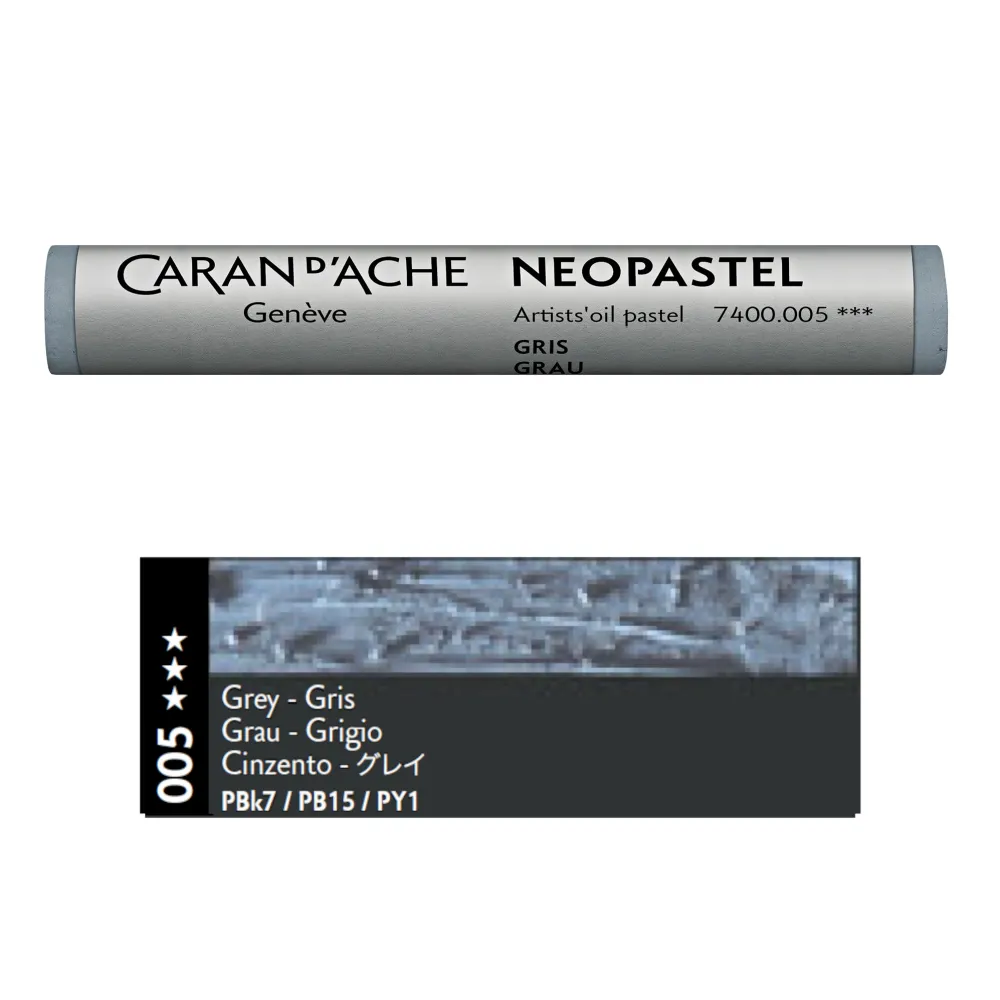 Caran d'Ache Pastel olejna Neopastel - - 006, Mouse Grey > Pastele