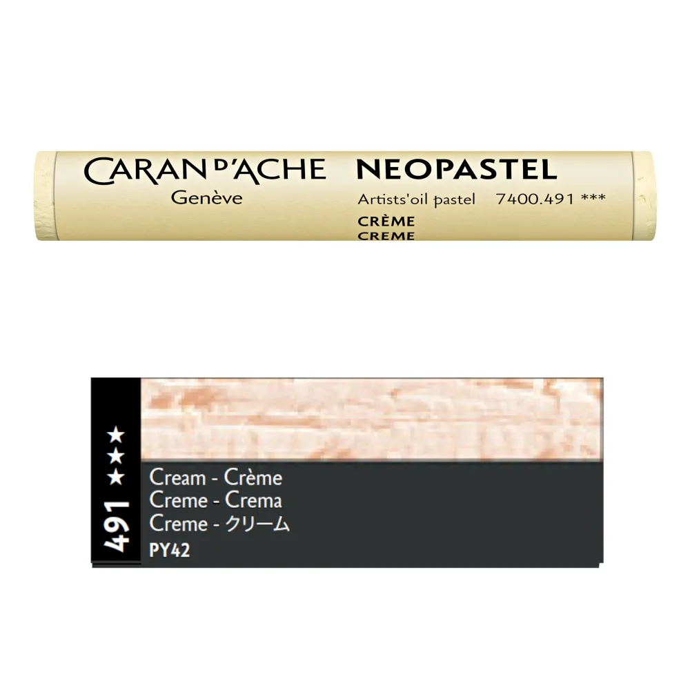 Caran d'Ache Pastel olejna Neopastel - - 491, Cream