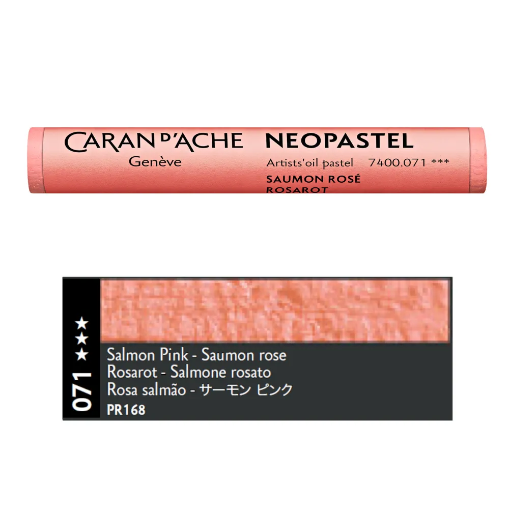Caran d'Ache Pastel olejna Neopastel - - 071, Salmon Pink