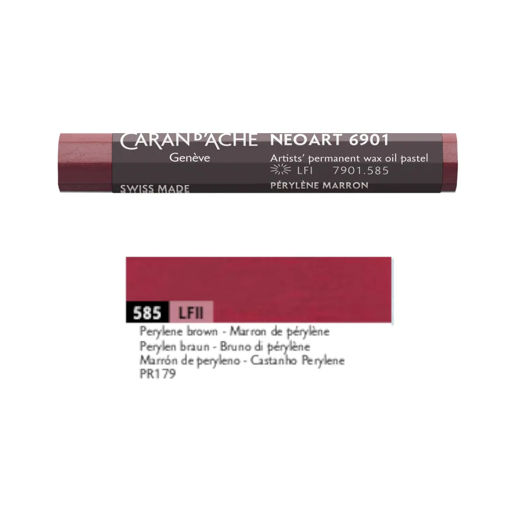 Caran d'Ache Pastel woskowo-olejny Neoart 6901 - - 009, Black > Pastele