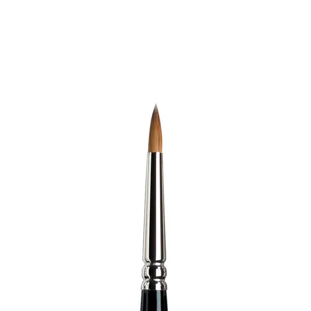 Winsor & Newton Pędzel do akwareli Kolinsky Sable Miniature, seria 7 - - krótka rączka, nr 2 > Pędzle Naturalne
