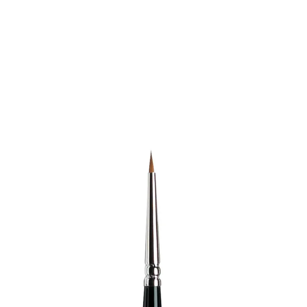 Winsor & Newton Pędzel do akwareli Kolinsky Sable Miniature, seria 7 - - krótka rączka, nr 0