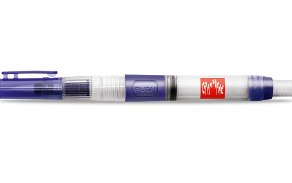 Caran d'Ache Pędzelek ze zbiorniczkiem na wodę - - średni > Waterbrush - Pędzle Na Wodę