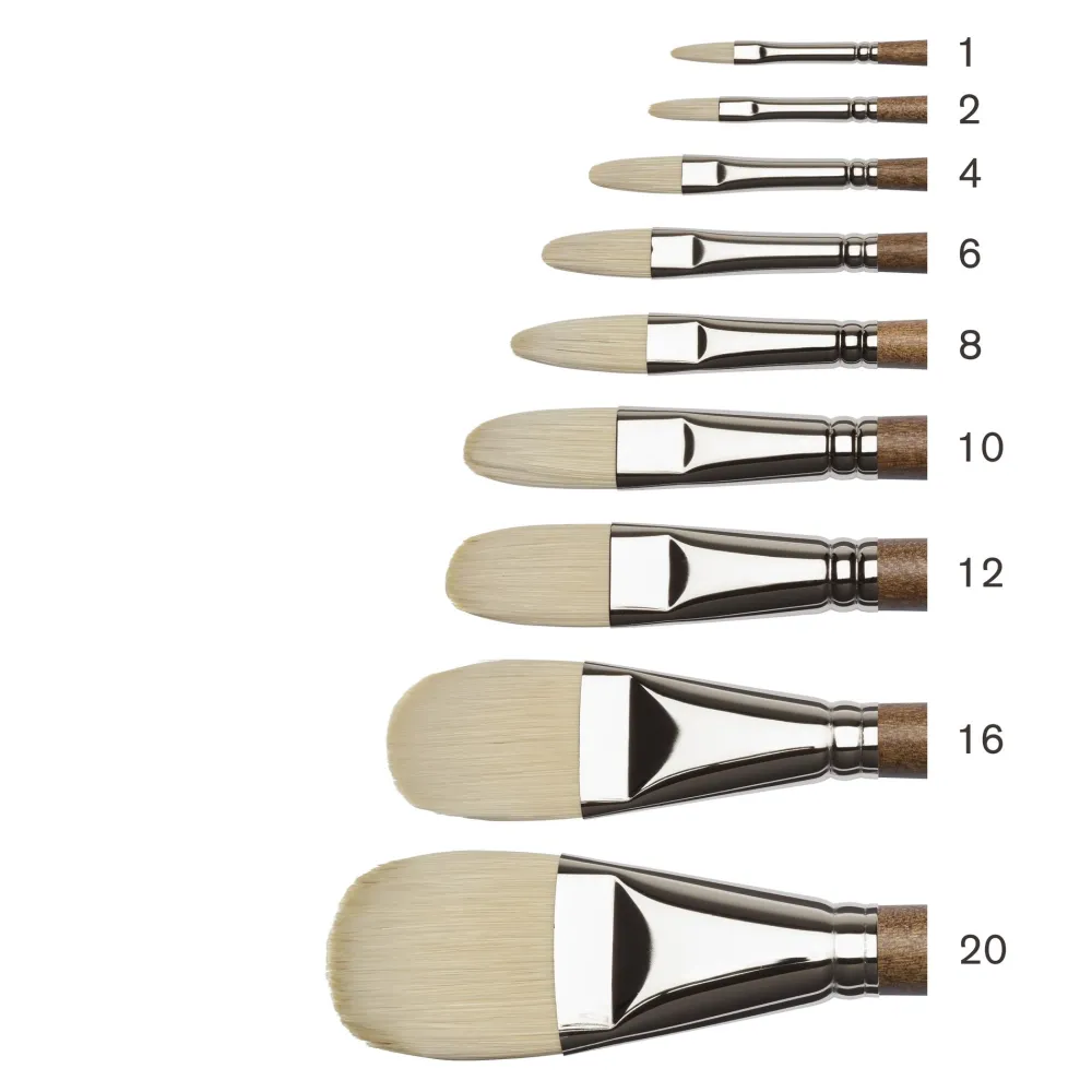 Winsor & Newton Pędzel koci język, syntetyczny Artists' Oil - - nr 6 > Pędzle Syntetyczne