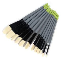 Renesans Pędzel koci język szczecinowy syntetyczny seria 1005FR - - nr 8
