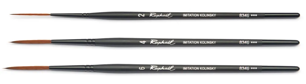 Raphael Pędzel liner syntetyczny Stradivarius seria 8346 - - nr 6 > Pędzle Syntetyczne