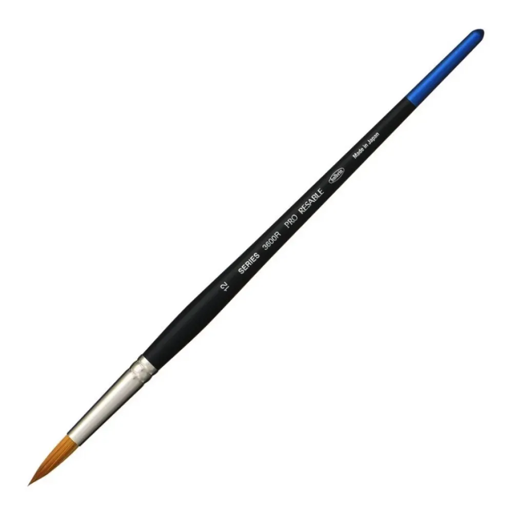 Holbein Pędzel okrągły, mieszany, Pro Resable, seria 3600R - - nr 12