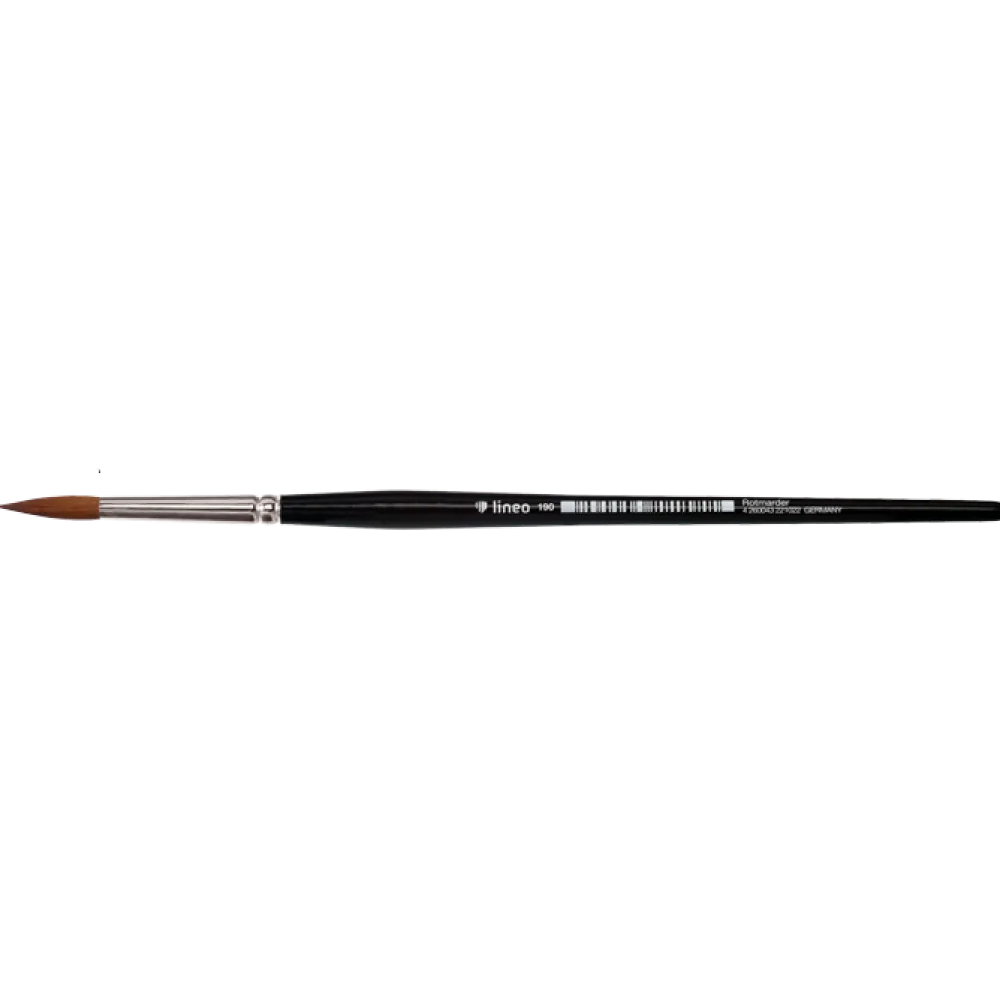 Lineo Pędzel okrągły, naturalny sobol, seria 190 - - nr 0 > Pędzle Naturalne
