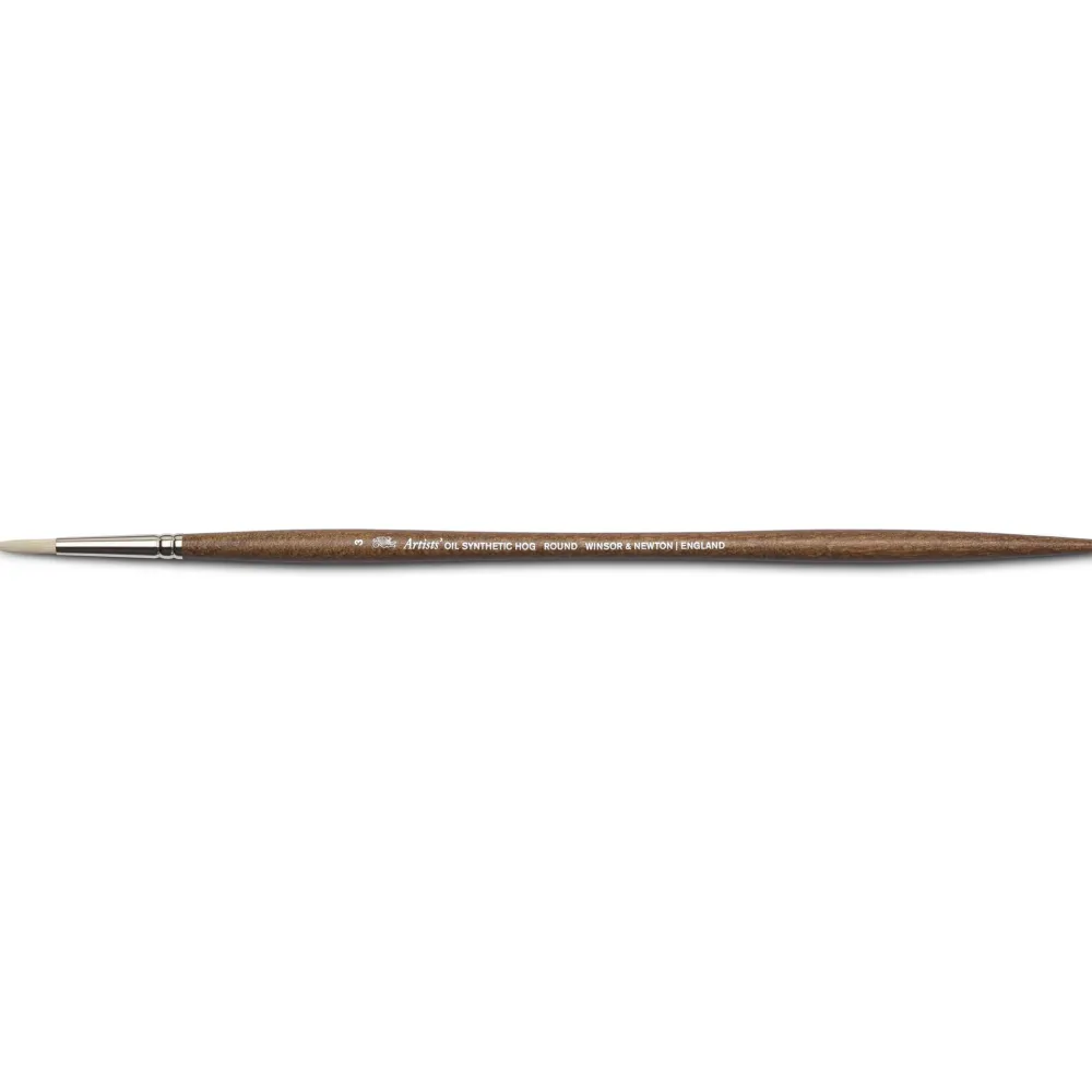 Winsor & Newton Pędzel okrągły, syntetyczny Artists' Oil - - nr 3