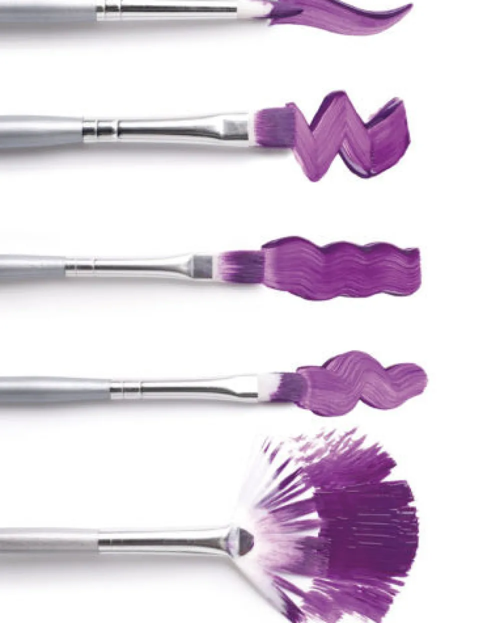Liquitex Pędzel okrągły, syntetyczny Basics - - długa rączka, nr 1 > Pędzle Syntetyczne
