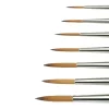 Winsor & Newton Pędzel okrągły, syntetyczny Cotman, seria 222 - - krótka rączka, nr 6