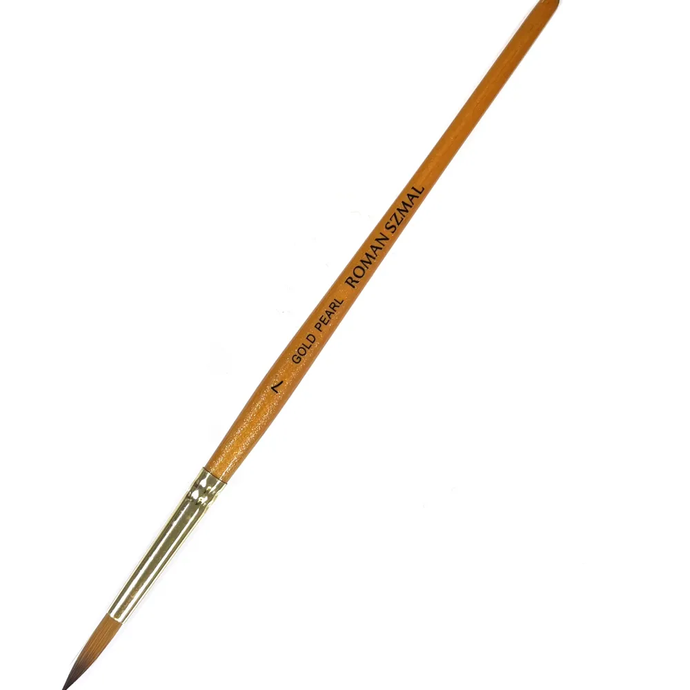 Roman Szmal Pędzel okrągły, syntetyczny, Gold Pearl - - nr 7