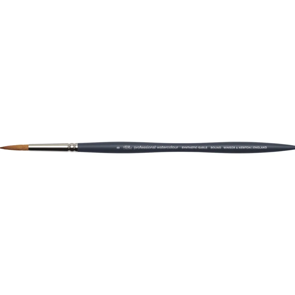 Winsor & Newton Pędzel okrągły, syntetyczny sobol - - nr 8 > Pędzle Syntetyczne