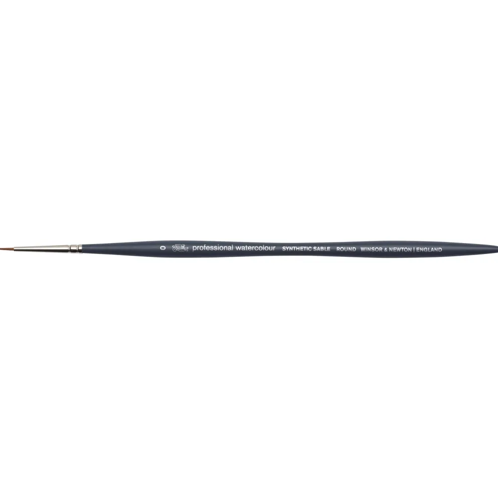 Winsor & Newton Pędzel okrągły, syntetyczny sobol - - nr 0 > Pędzle Syntetyczne