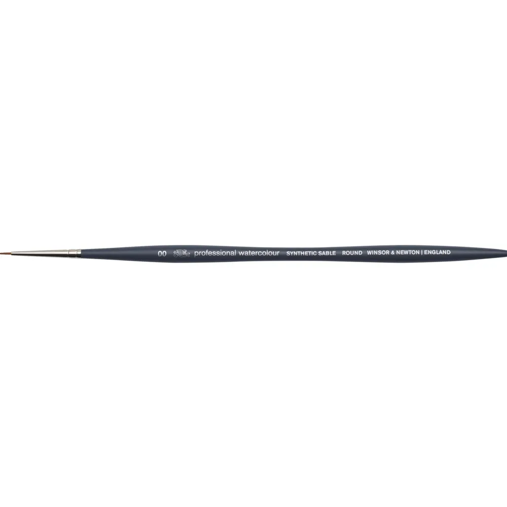 Winsor & Newton Pędzel okrągły, syntetyczny sobol - - nr 00