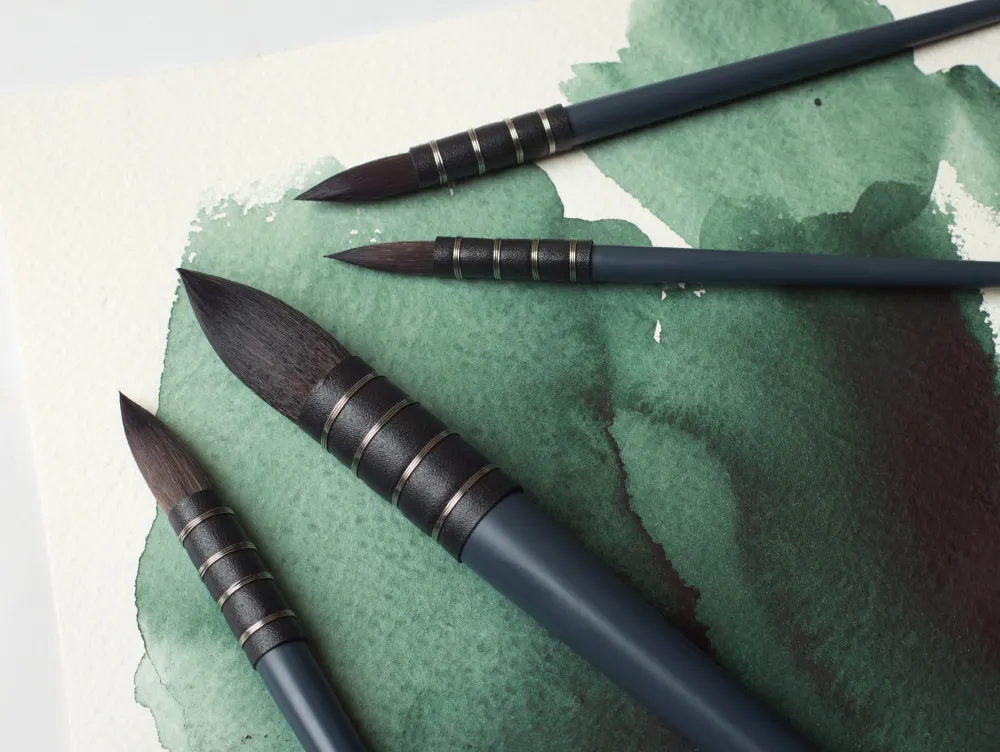 Winsor & Newton Pędzel okrągły syntetyczny wiewiórka - - nr 1 > Pędzle Syntetyczne