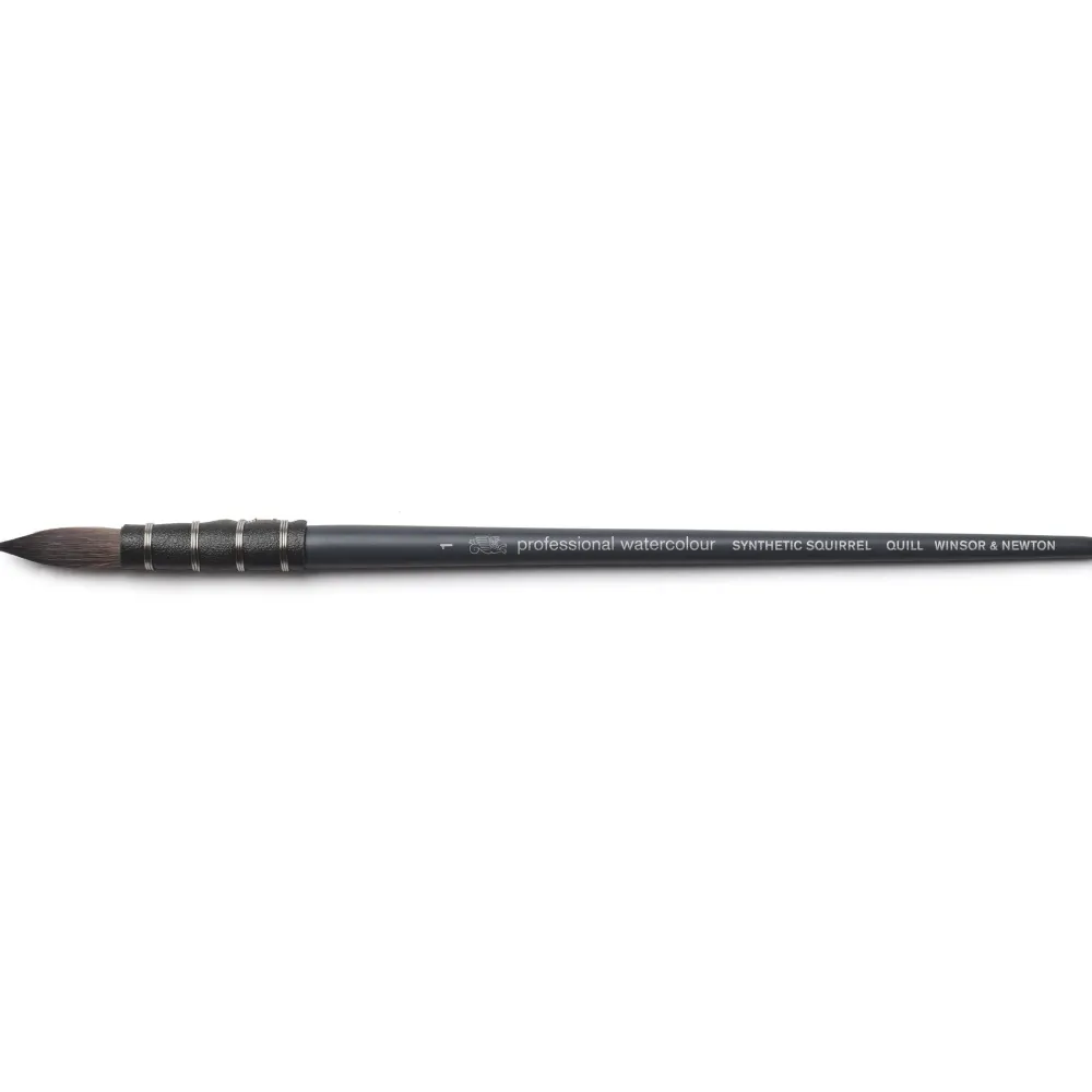 Winsor & Newton Pędzel okrągły syntetyczny wiewiórka - - nr 1 > Pędzle Syntetyczne