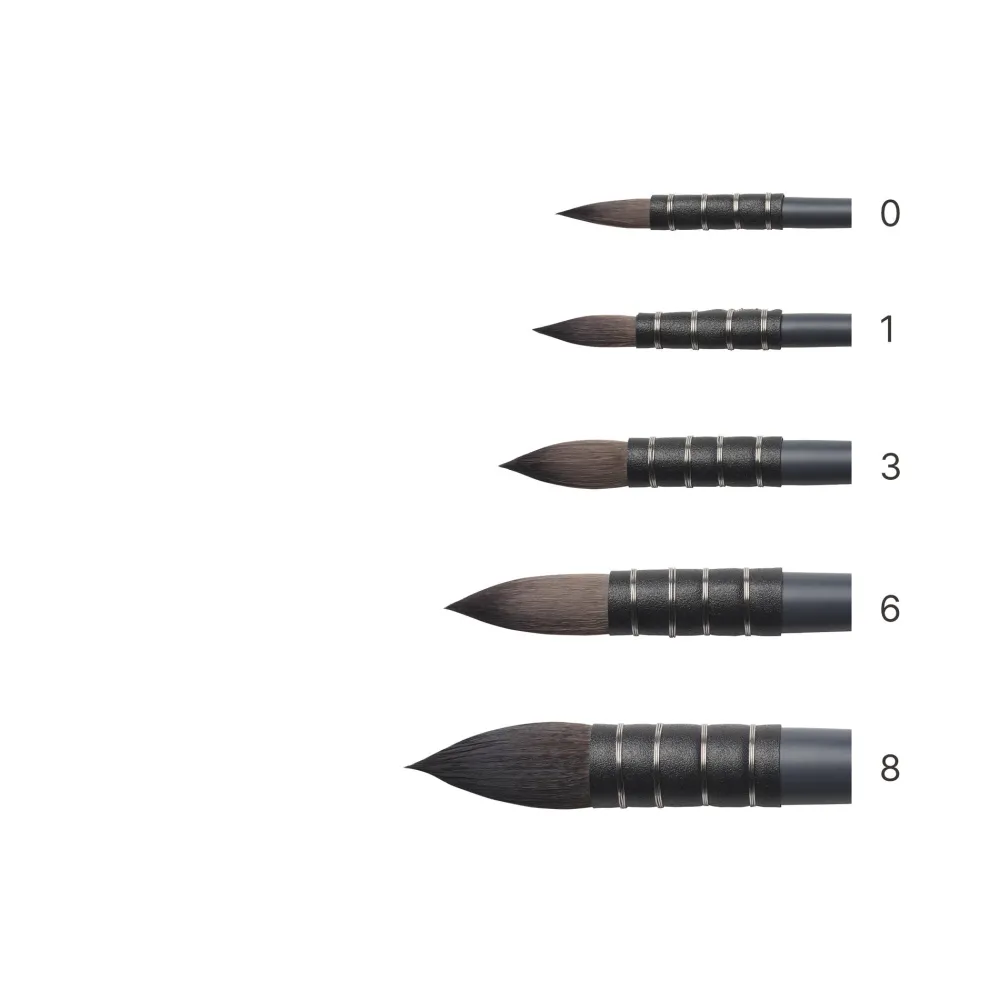 Winsor & Newton Pędzel okrągły syntetyczny wiewiórka - - nr 8 > Pędzle Syntetyczne