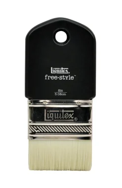 Liquitex Pędzel płaski, syntetyczny free-style - - krótka rączka, 2''