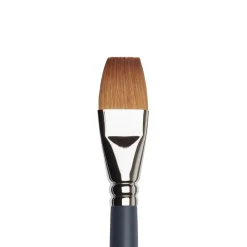Winsor & Newton Pędzel płaski, syntetyczny sobol - - nr 1''