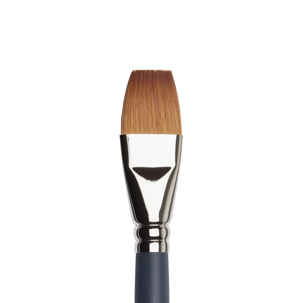 Winsor & Newton Pędzel płaski, syntetyczny sobol - - nr 1''