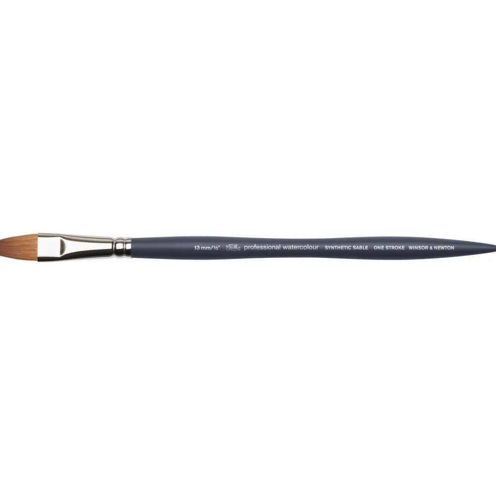 Winsor & Newton Pędzel płaski, syntetyczny sobol - - nr 1/4'' > Pędzle Syntetyczne