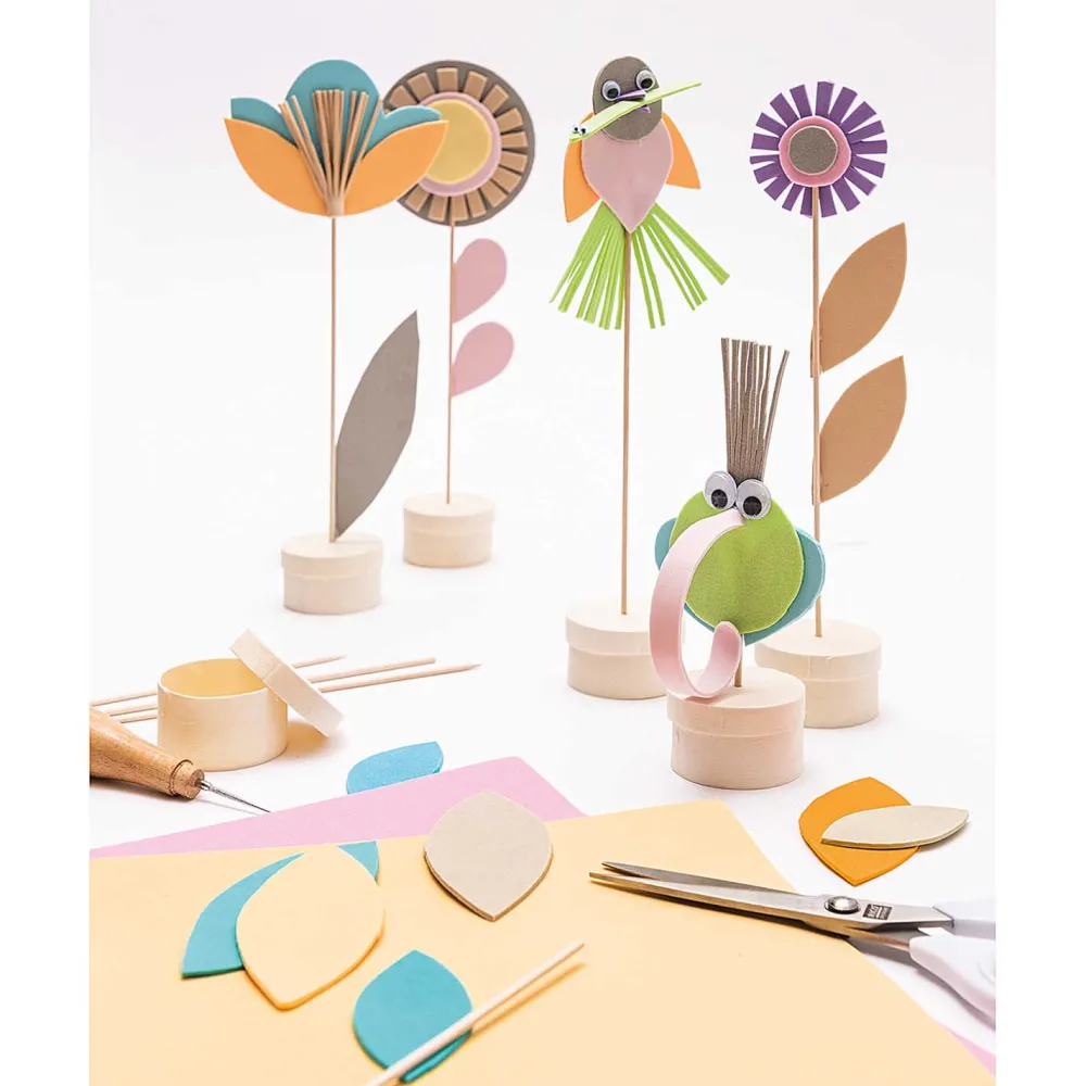 Rico Design Pianki kreatywne A4 - - pastelowe, 10 arkuszy