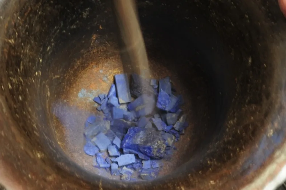 Roman Szmal Pigment naturalny - - ziemia sieneńska włoska żółta, 75 g > Pigmenty