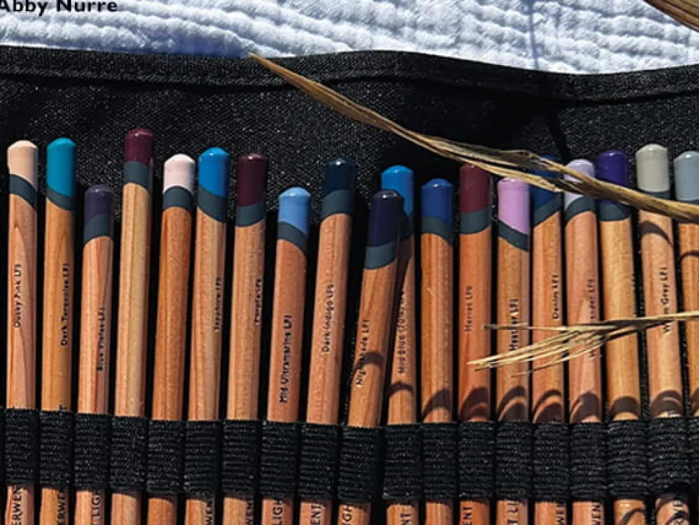 Derwent Piórnik materiałowy Pencil Wrap - - czarny > Akcesoria