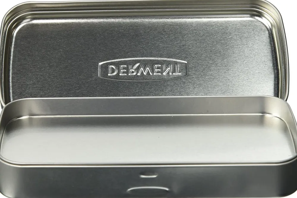 Derwent Piórnik metalowy na 42 kredki - - 18,5 x 9 x 3 cm > Akcesoria