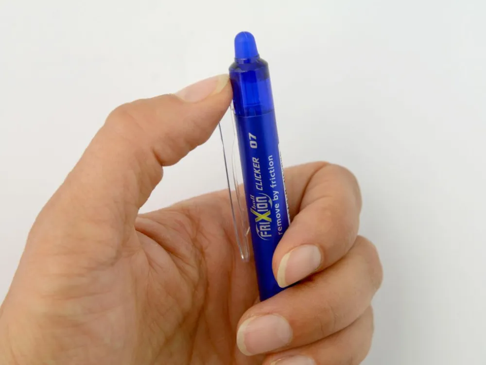 Pilot Pióro kulkowe, długopis ścieralny Frixion Clicker - - granatowe, 0,7 mm