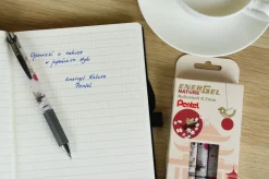 Pentel Pióro kulkowe EnerGel Nature - - Birds 0,7 mm