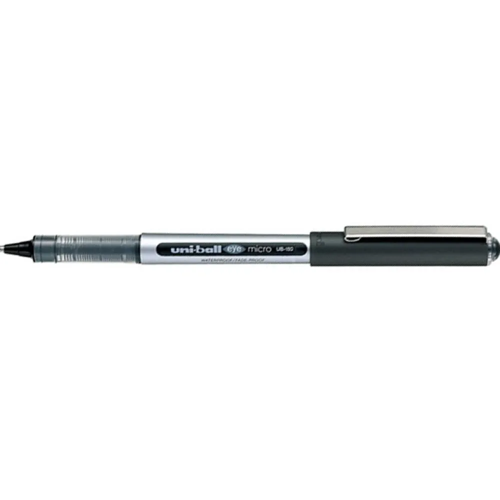 Uni Pióro kulkowe Eye Micro Eco UB-150E - - czarne, 0,3 mm