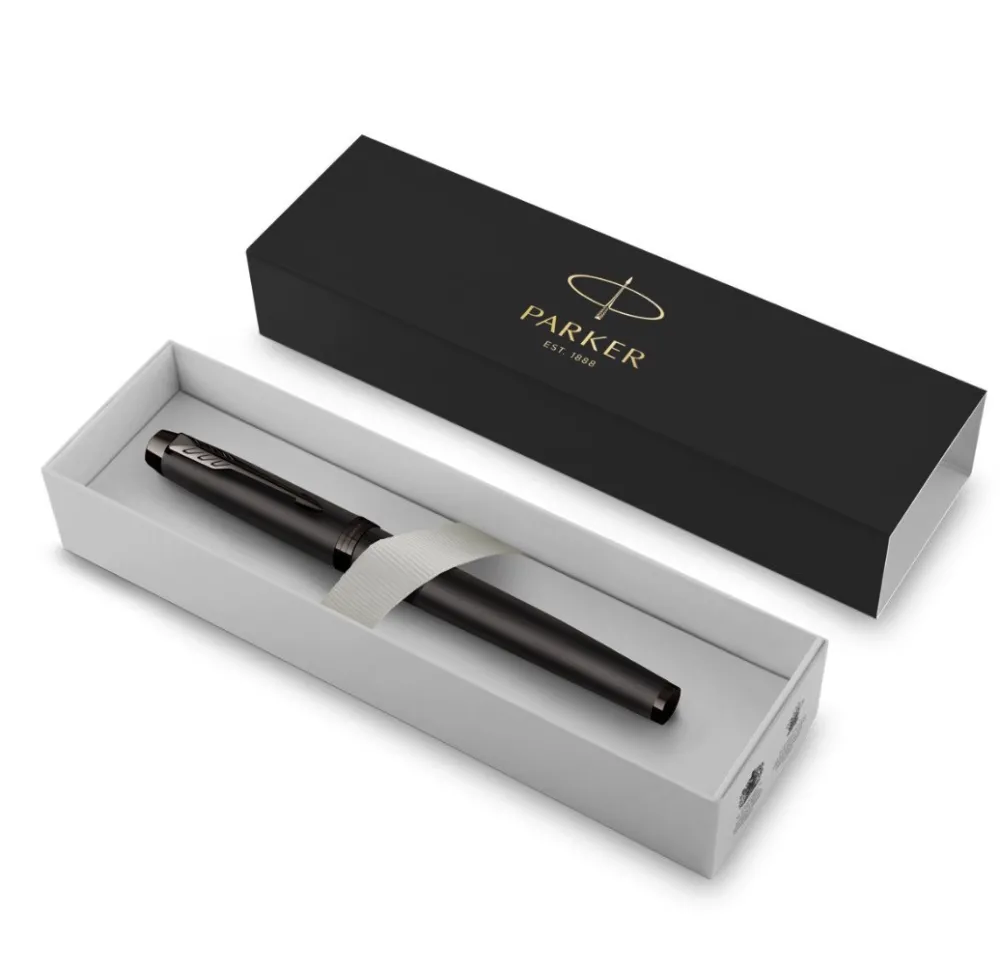 Parker Pióro kulkowe IM Monochrome w etui - - Gun Metal