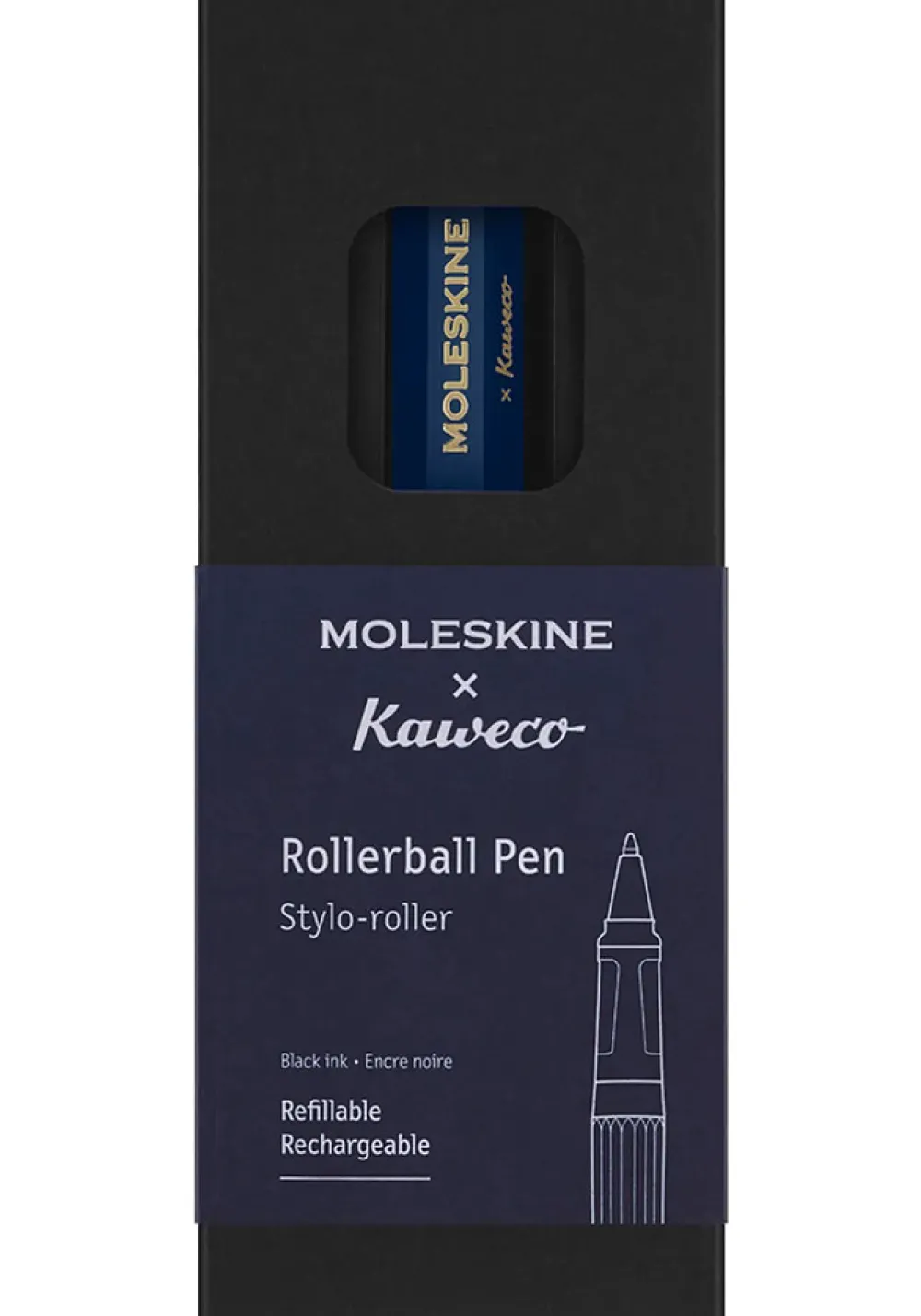 Moleskine Pióro kulkowe - Kaweco x - niebieskie > Pióra Kulkowe